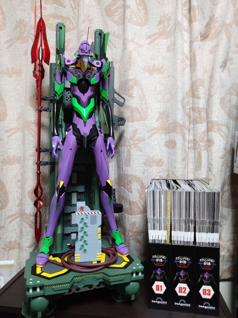 デアゴスティーニ　エヴァンゲリオン初号機をつくる　全巻組み立て済み完成品