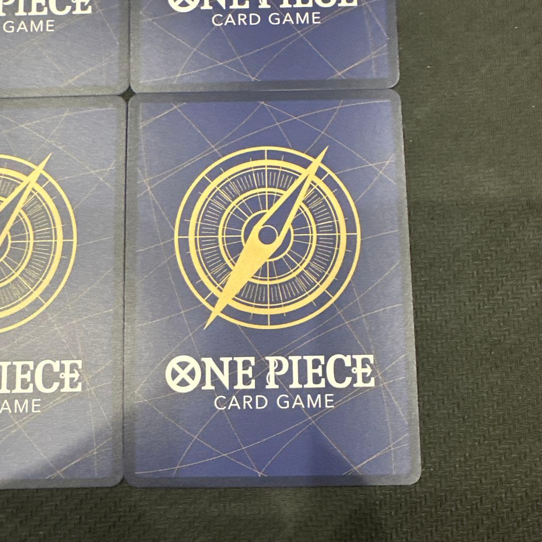 鬼気 九刀流 阿修羅 抜剣 亡者戯　パラレル　ワンピースカード 極美品 4枚