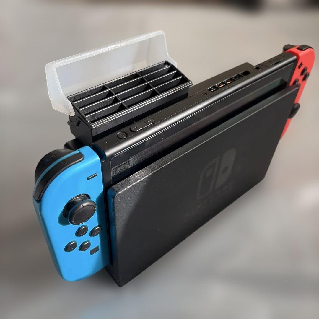 NINTENDO Switch 本体 バッテリー強化版 SDカード、ポーチセット