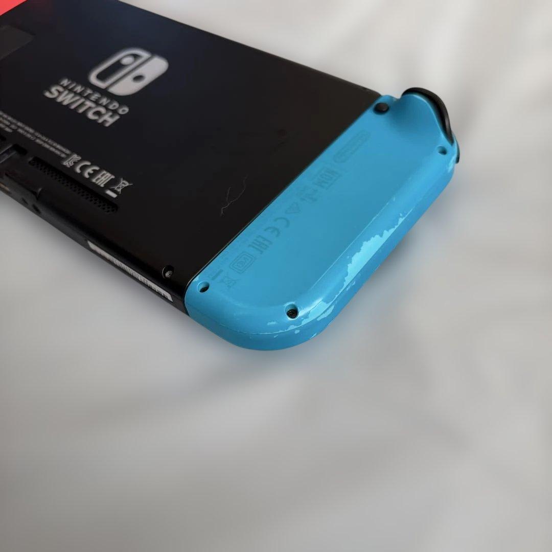 NINTENDO Switch 本体 バッテリー強化版 SDカード、ポーチセット