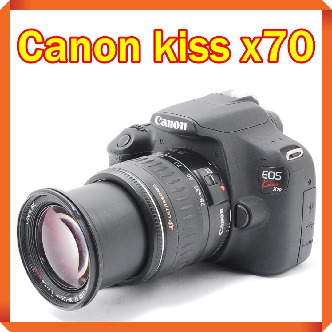 少シャッター数！ Canon EOS kiss x70 中古市場では希少モデル！