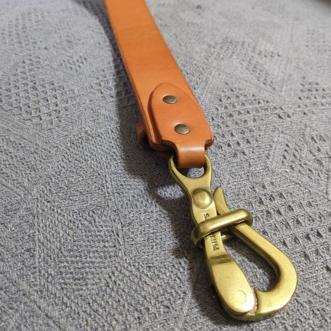 PHERROW'S レザー フックベルトサイズ32