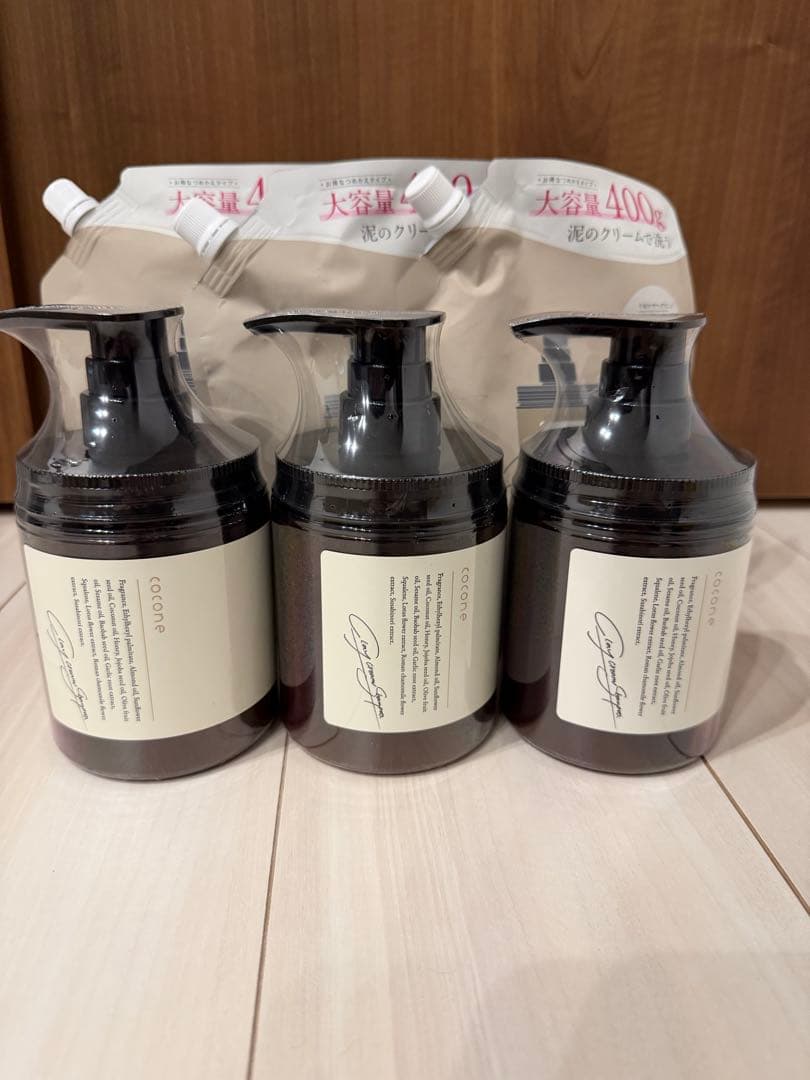 cocone クレイクリームシャンプー 旧ボトル　詰め替え