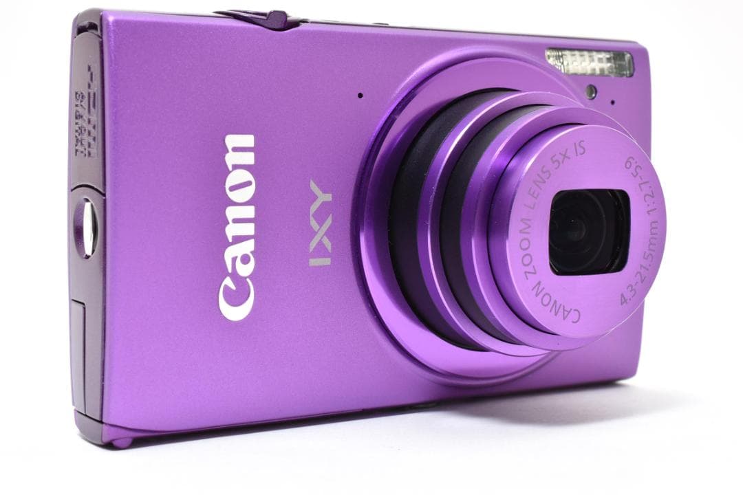 美品 キヤノン IXY 430F コンパクトデジタルカメラ パープル Canon