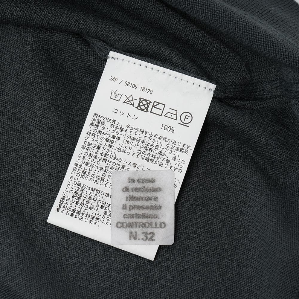 GRAN SASSO グランサッソ チャコールモックネック ニットTシャツ 54