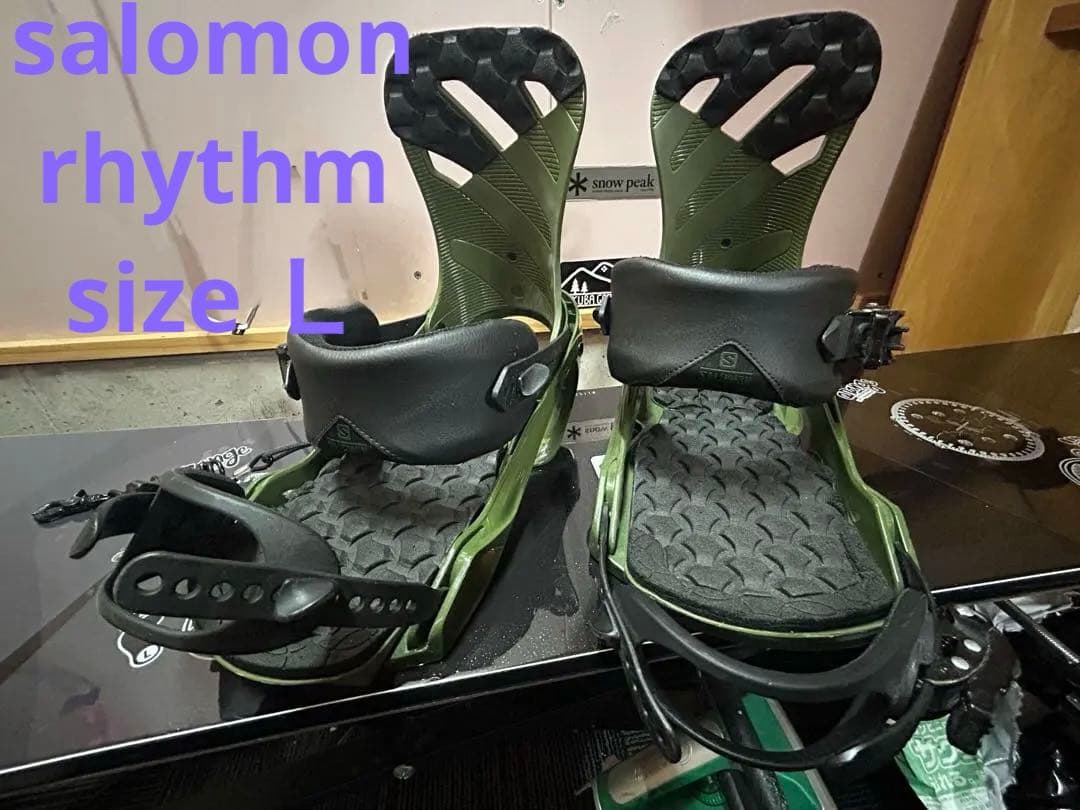 Salomon rhythm サイズＬ　オリーブグリーン
