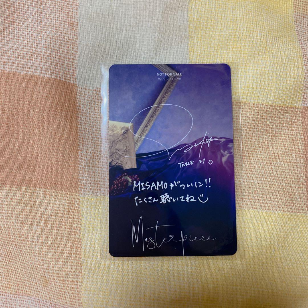 ミサモ　ハイタッチ　トレカ　初回豪華盤　ミナ　MINA Masterpiece