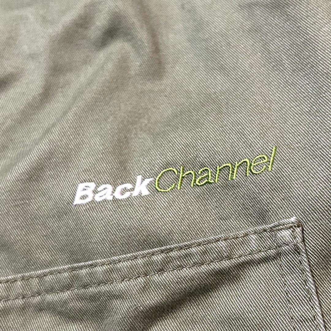 Lサイズ！日本製 Back Channelバックチャンネル古着オーバーオール