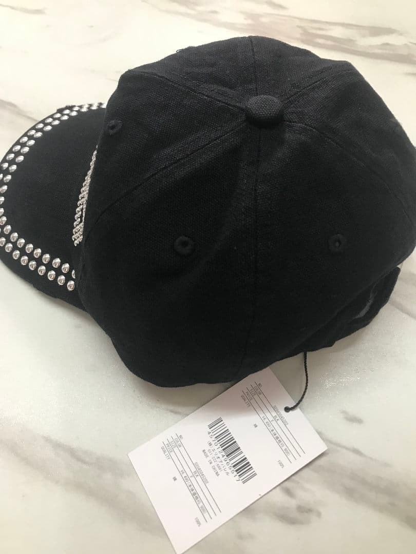 新品未使用 BEEDEN BD STUDS DAMAGE CAP BLACK