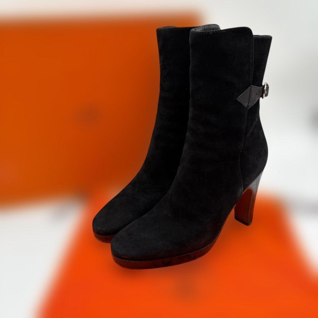 【美品】HERMES エルメス　ブーツ 24cm