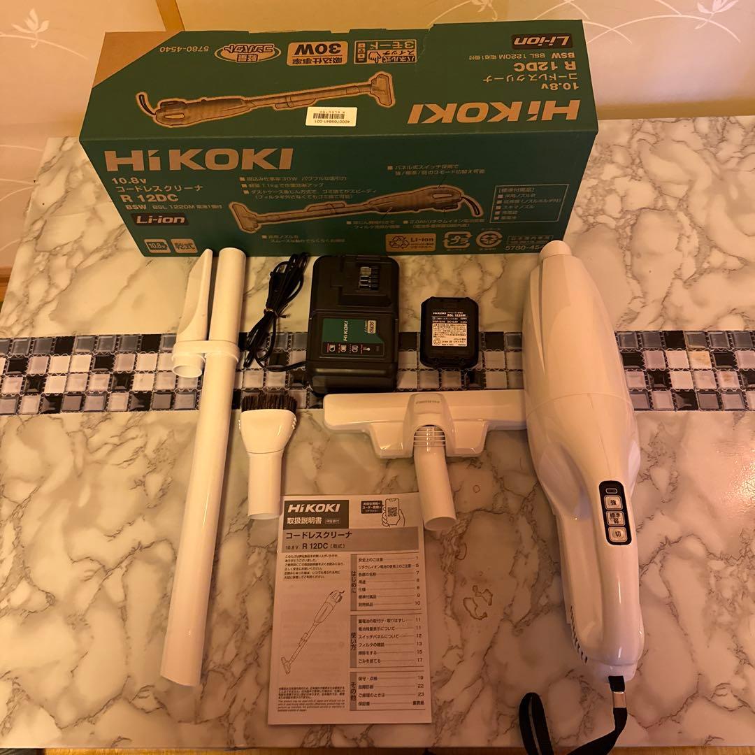 ⭐️HIKOKI コードレスクリーナ　R12DC 新品未使用品⭐️