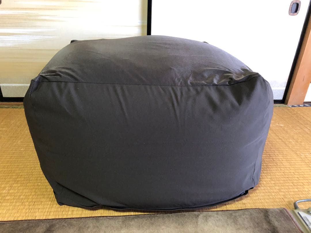 体にフィットするソファセット　ブラウン 幅６５×奥行６５×高さ４３cm