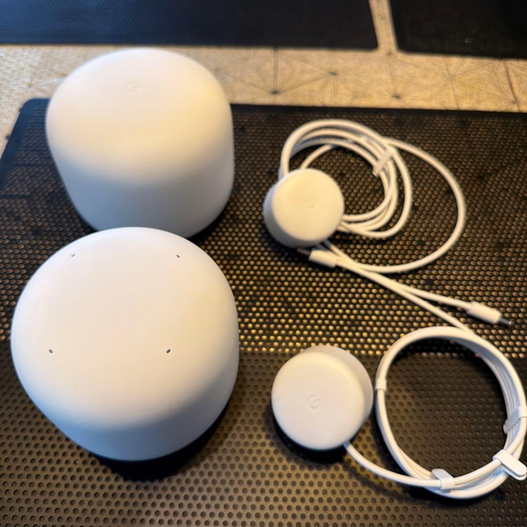 Google Nest Wifi ルーター＋拡張ポイント【メッシュWi-Fi】