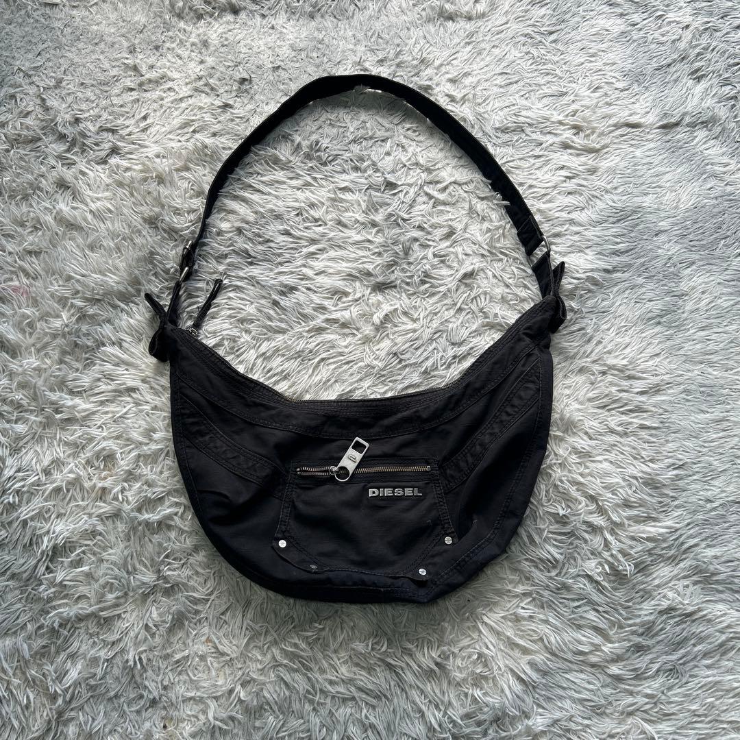 DIESEL shoulder bag archive 三日月 00s