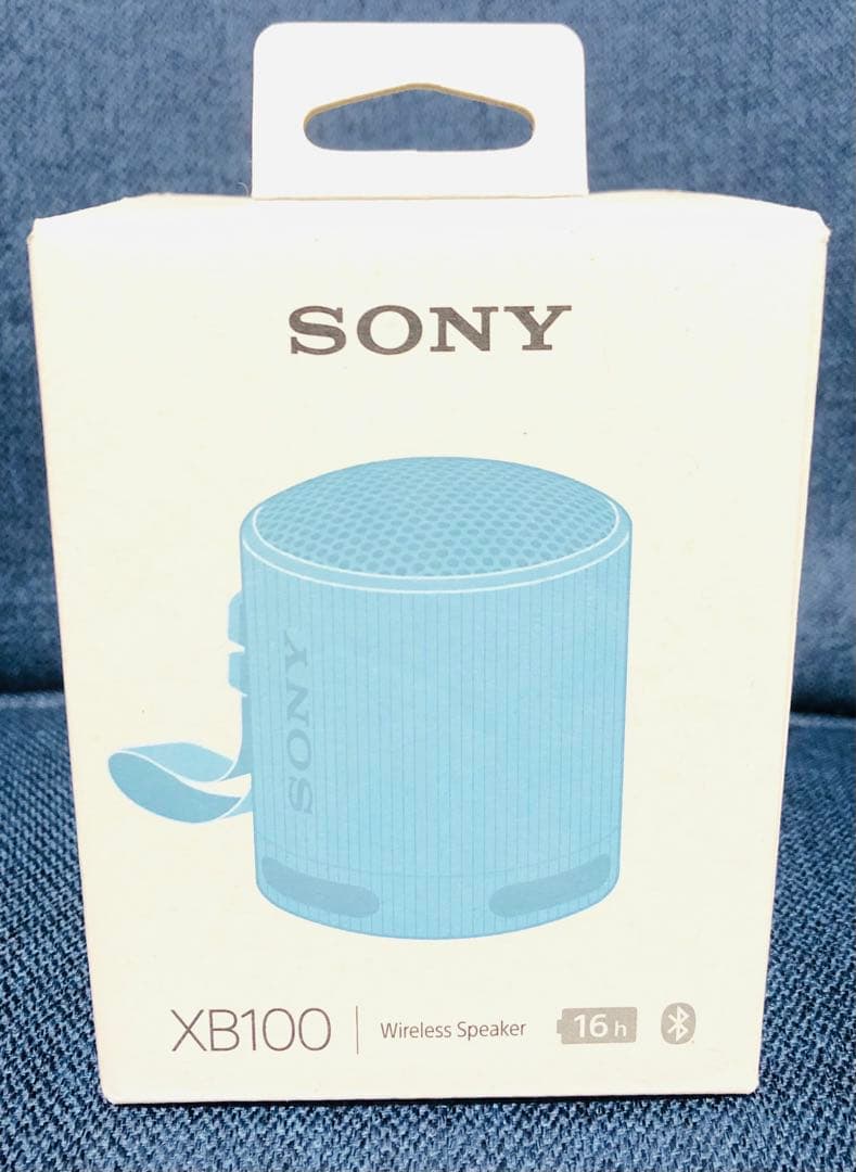 SONY XB100 ワイヤレススピーカー ブルー