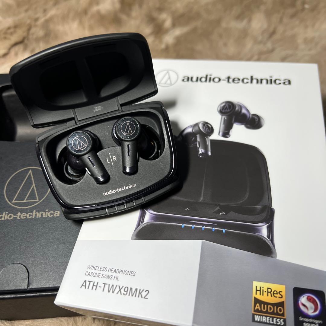 ジャンク　オーディオテクニカ ATH-TWX9MK2 BK(E)