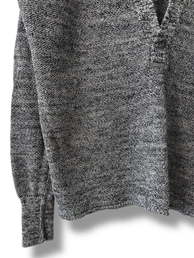 【美品】 WALENODE ウェルノード スキッパーニット グレー 1