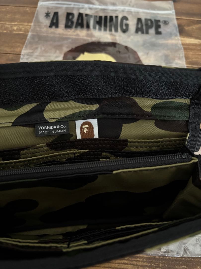 A BATHING APE 迷彩柄 長財布 PORTER カモフラ コラボ 新品