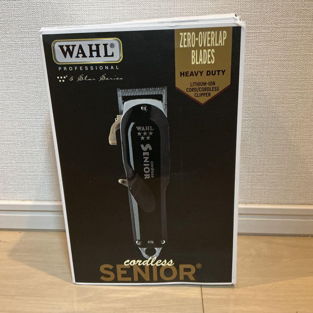 未使用品WAHL ウォール コードレス シニア SENIOR