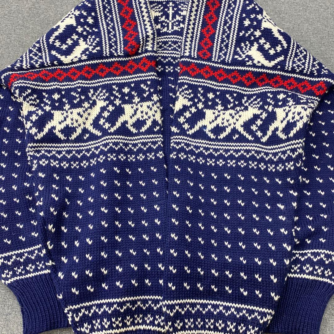 N434◯ 新品 DALEOFNORWAY ノルディック柄 ニット L