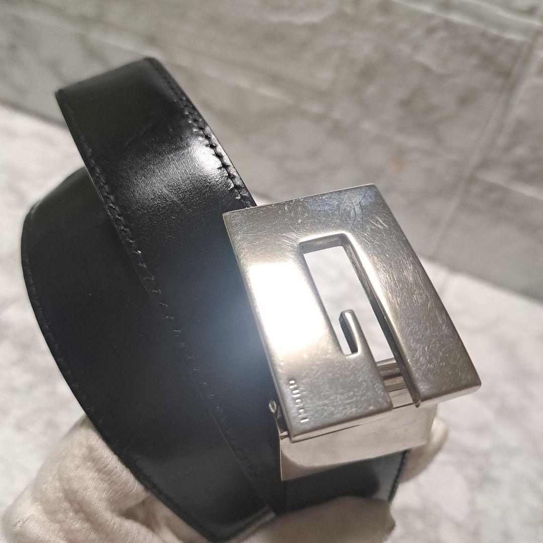 ✨️美品✨️GUCCI グッチ Gバックル 茶色 黒 リバーシブル ベルト