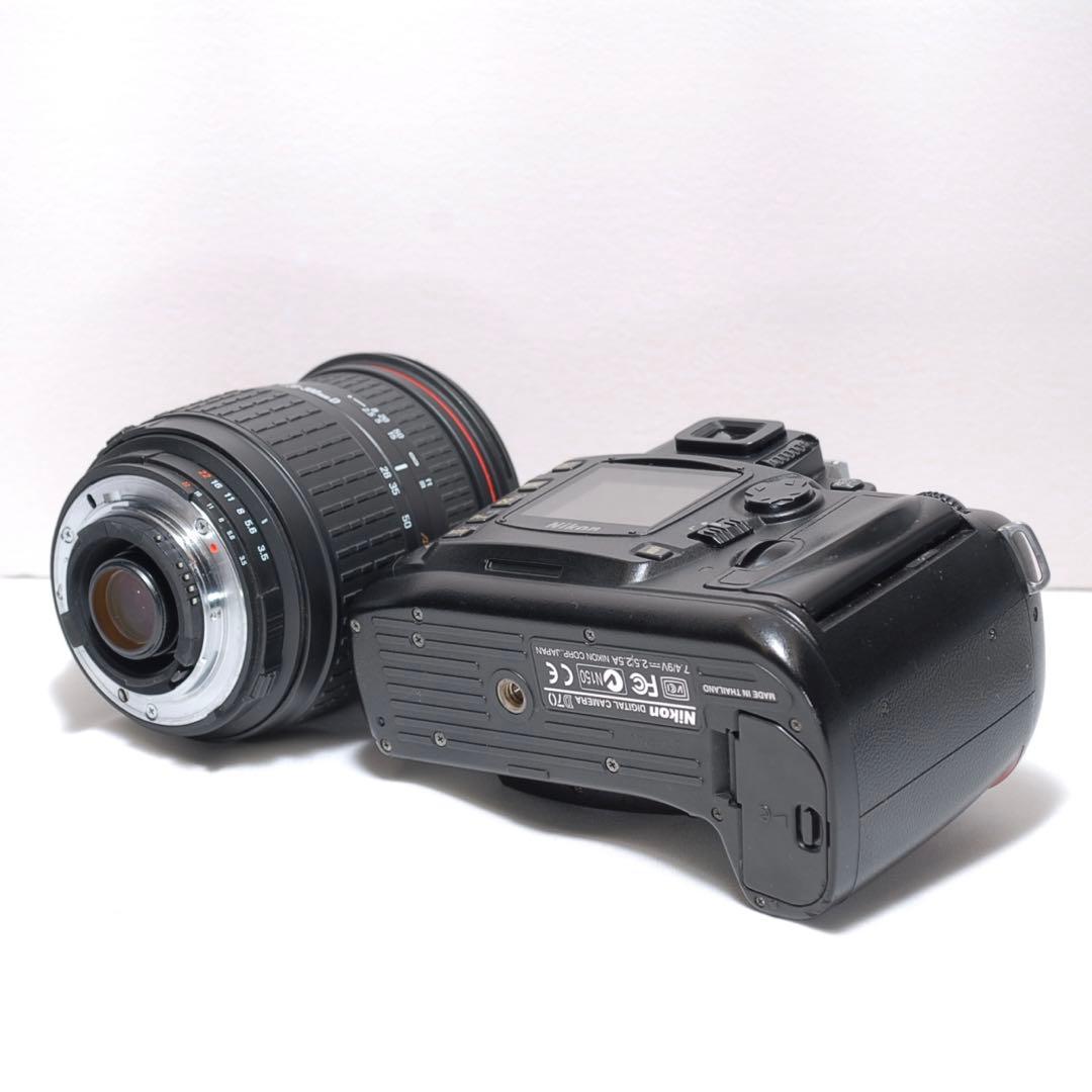 広角&超望遠ズームレンズ✨ニコン✨NikonD70✨一眼レフカメラ✨簡単操作✨