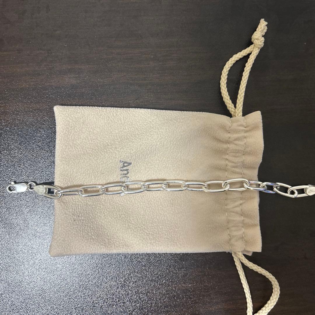 And A アンドエー / アズキチェーンブレスレット シルバー925