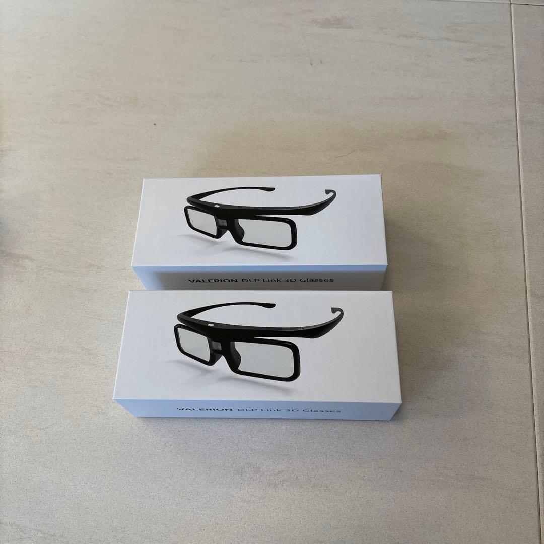 VALERION DLPリンク3Dメガネ（2パック）新品
