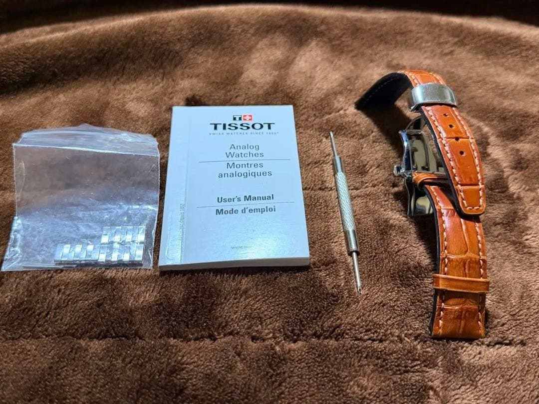 TISSOT 時計 1833 シルバー(時計のみ,箱なし)