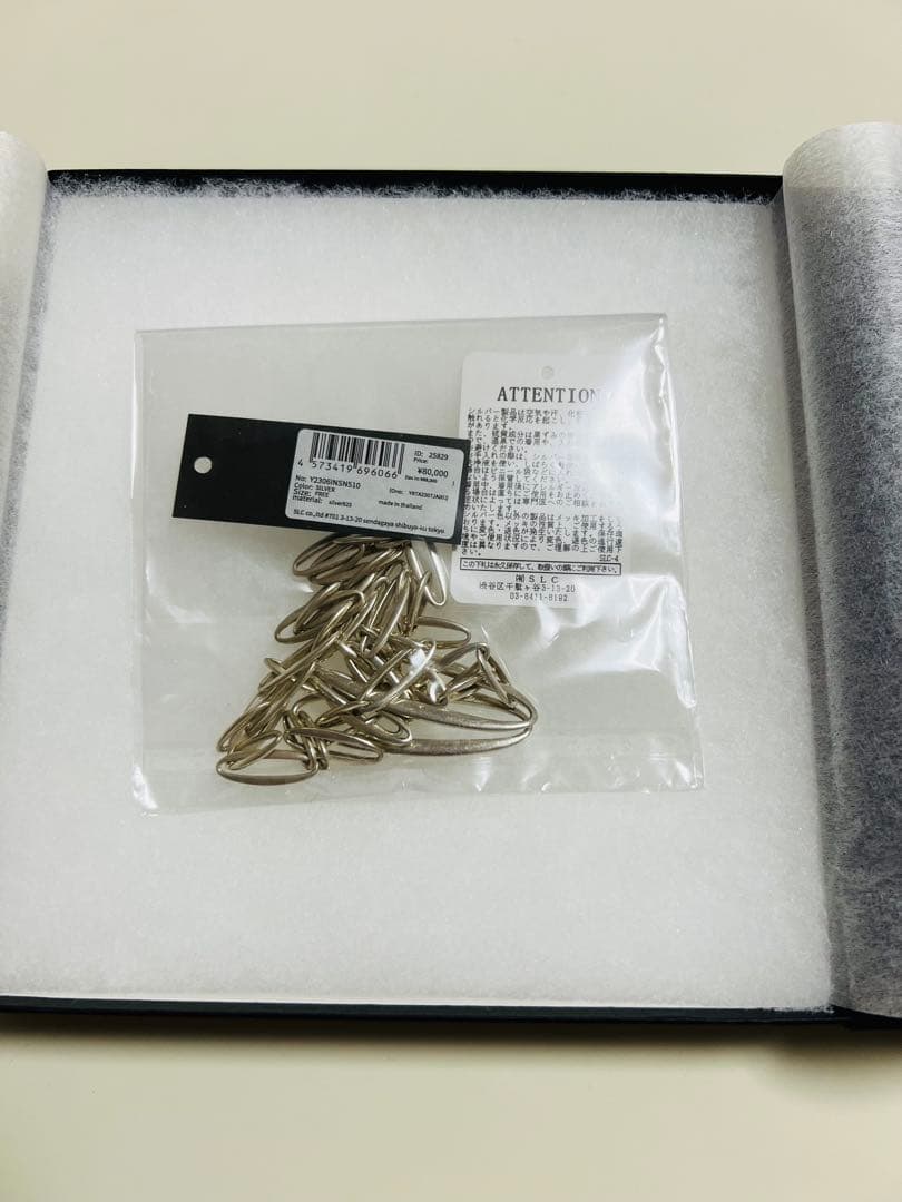 【YArKA】ヤーカ状態極良好！シルバー925ネックレス、税込88,000円の品