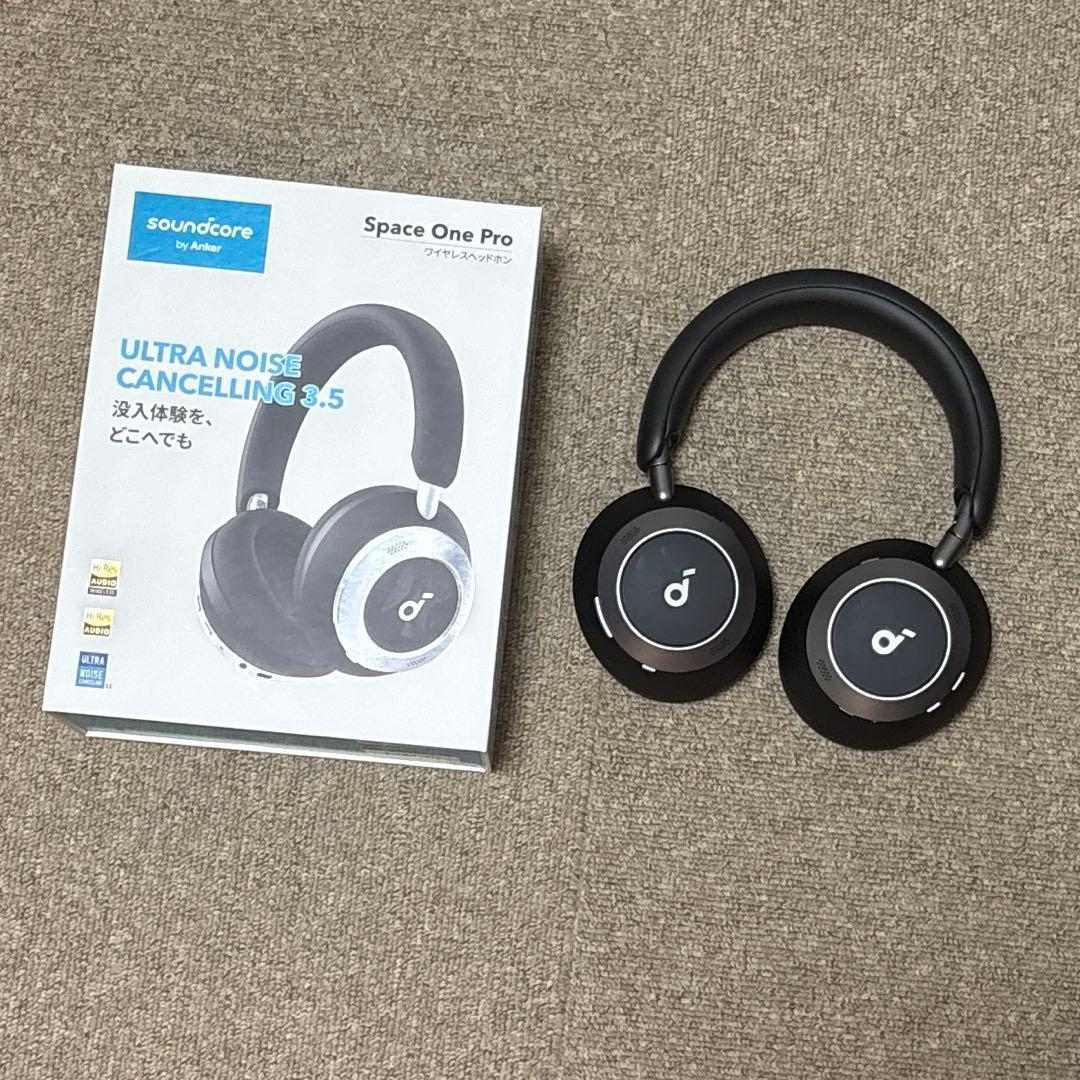 Anker space one pro ヘッドホン