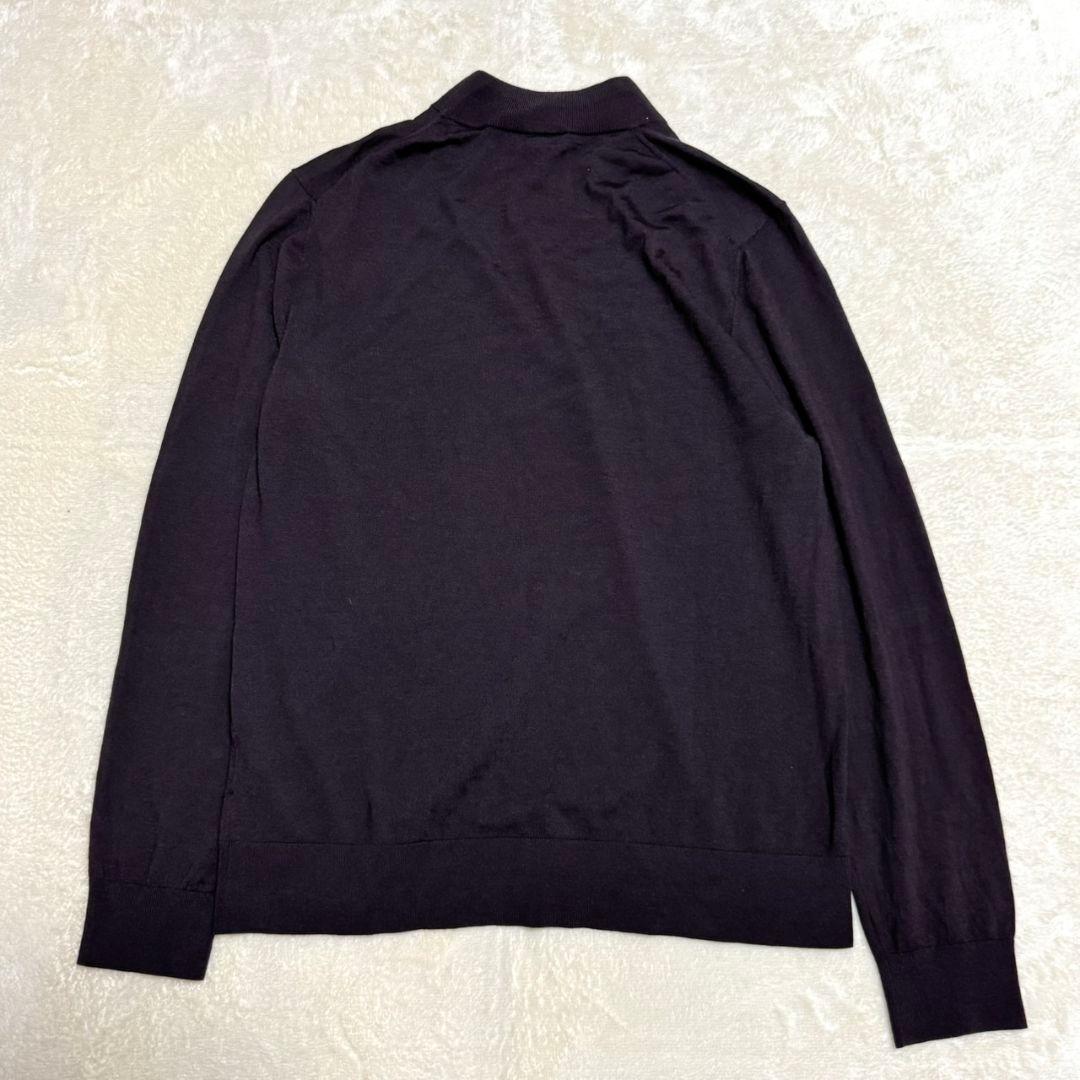 美品 セオリー 2024年 モックネック ニット 高品質 ハイゲージ L