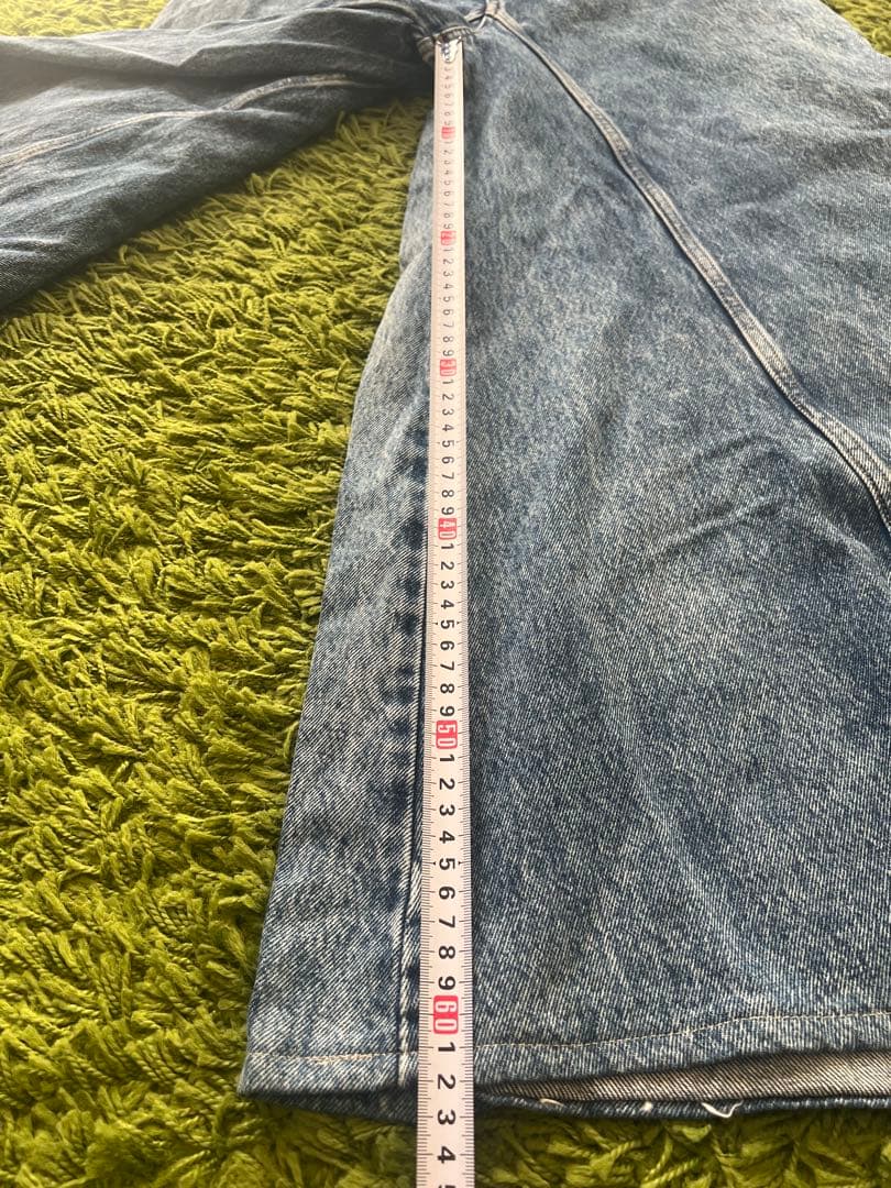 パンツ DIESEL D-SPRITZZ Wide Boot Cut Denim