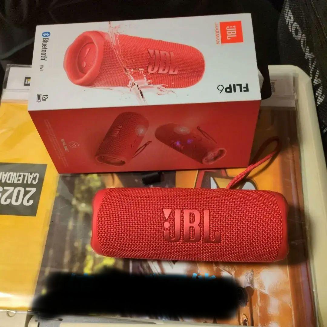 JBL FLIP 6 レッド Bluetoothスピーカー