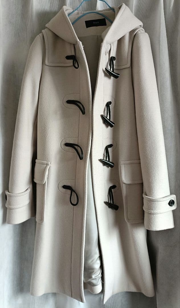 SHIPS ファー付ダッフルコート