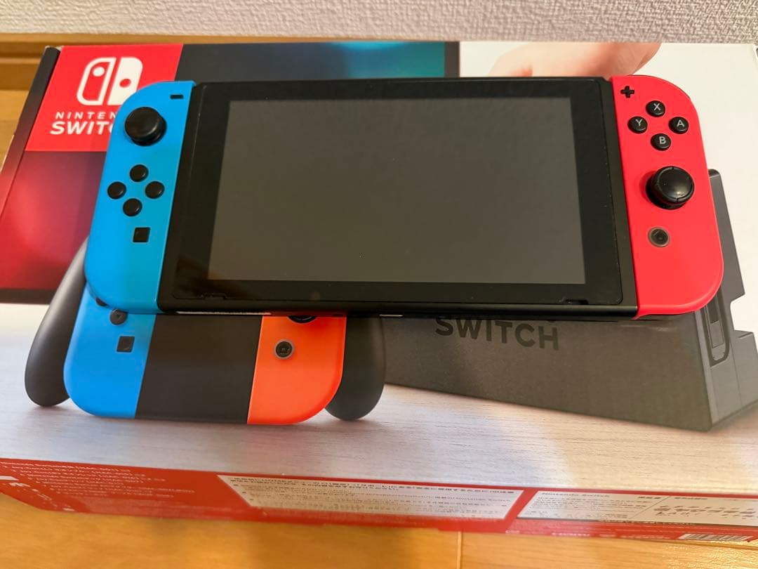 Nintendo Switch 赤/青 本体 付属品完備