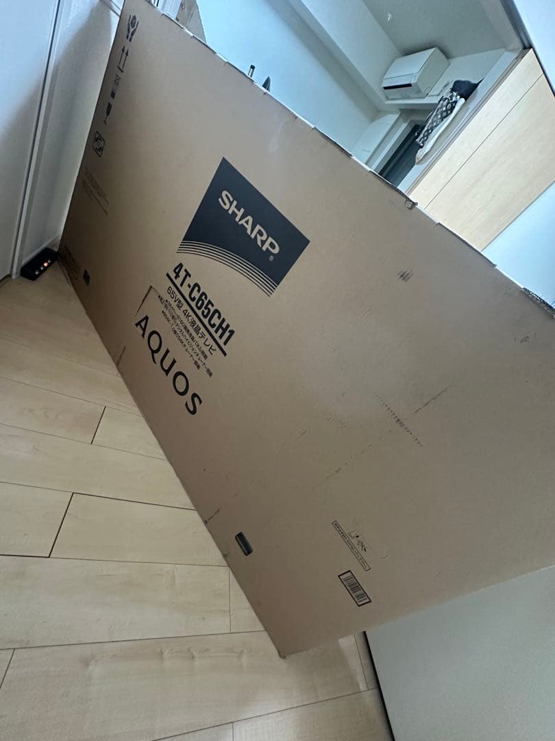 送料込み！　シャープ　4T-C65CH1 アクオス　4K液晶テレビ