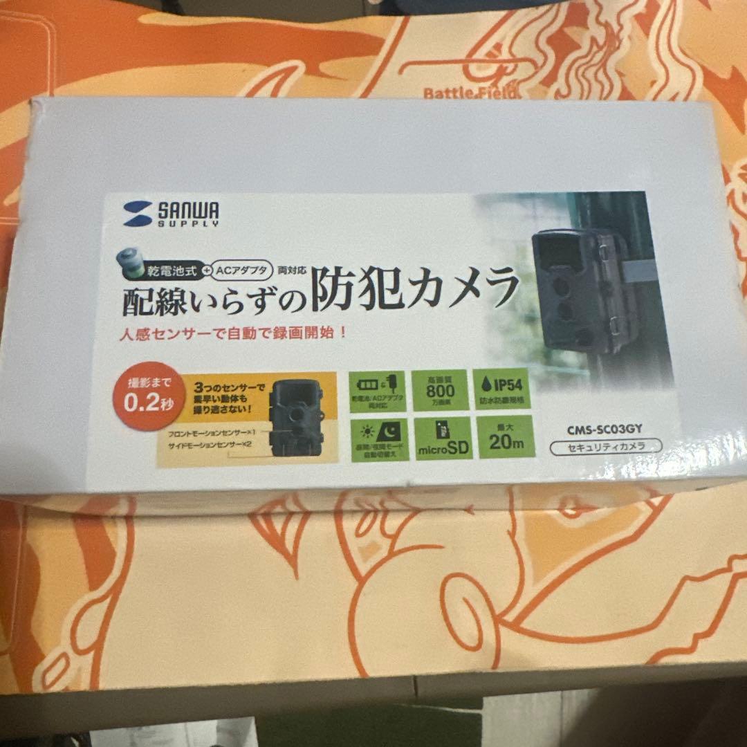 SANWA SUPPLY CMS-SC03GY 防犯カメラ