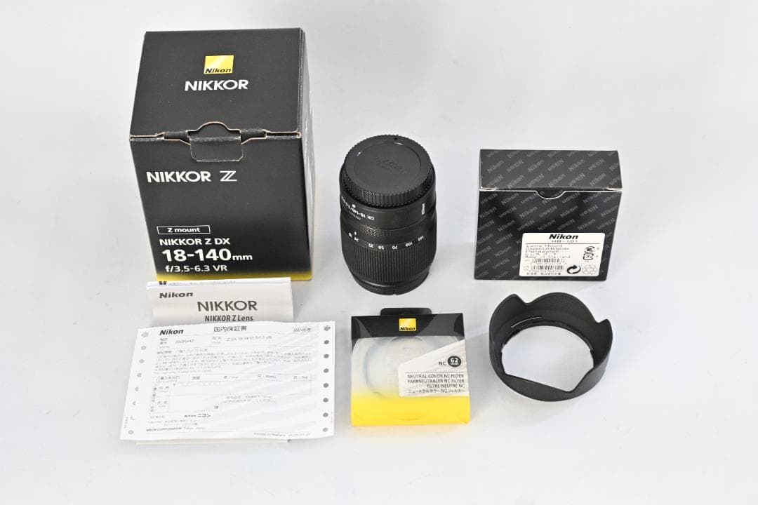 レンズ(ズーム) NIKKOR Z 18-140mm f/3.5-5.6 VR
