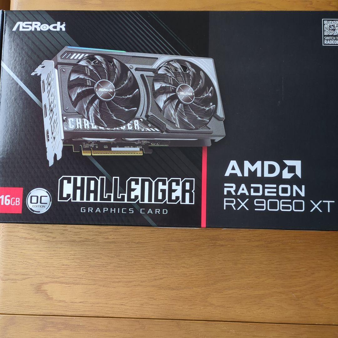 グラフィックボード・グラボ・ビデオカード ASRock Radeon RX 9060 XT Challenger 16GB