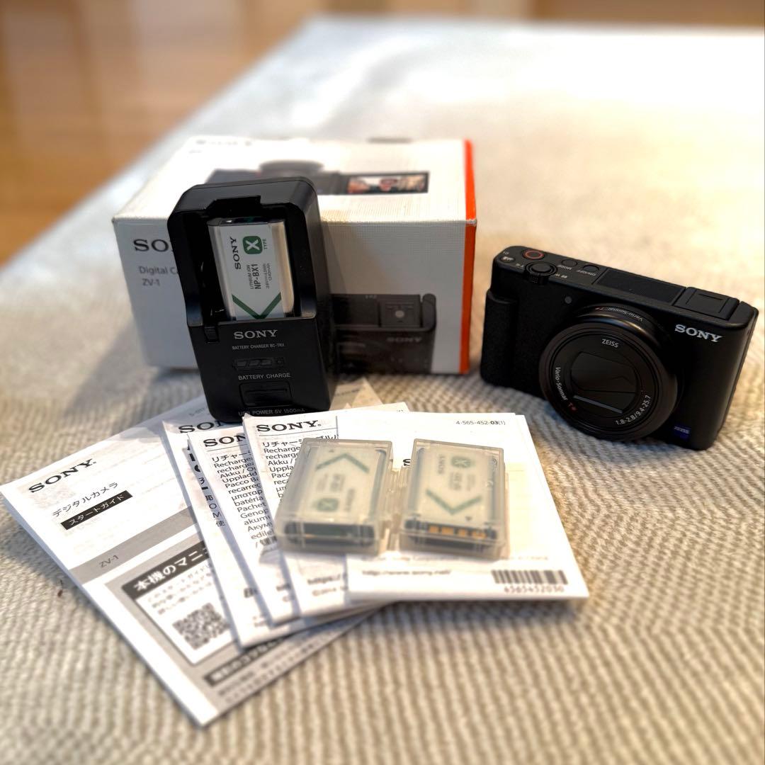 ひまわりZV-1 黒　バッテリー3個付属