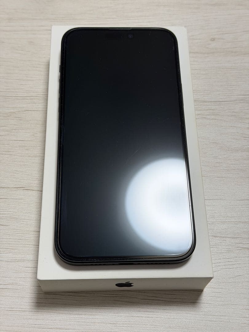 【極美品】iPhone15plusブラック128GB SIMフリー最大容量99%
