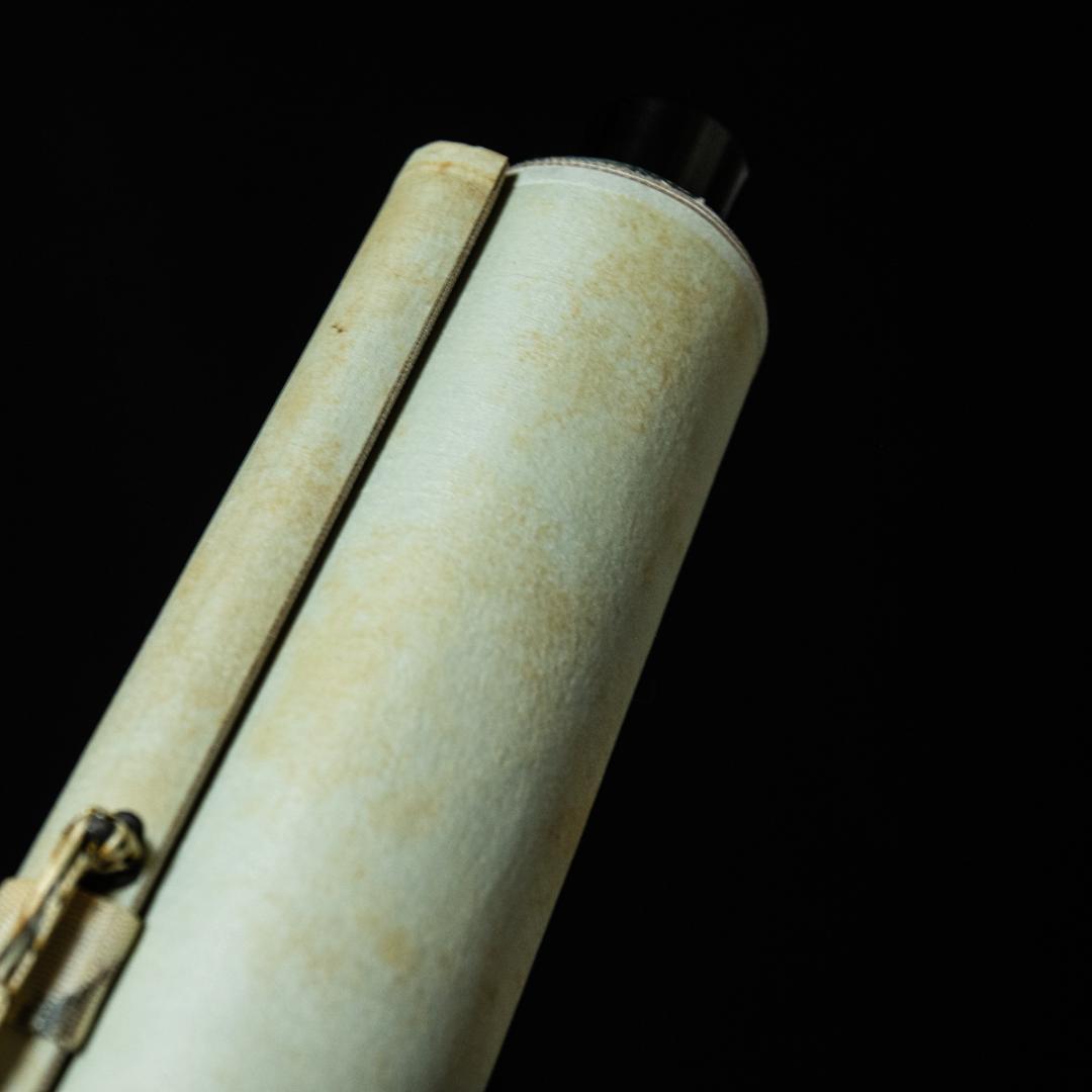 掛軸-1467 　表千家　堀内宗完　「明歴々露堂々」　堀内家12代　茶掛