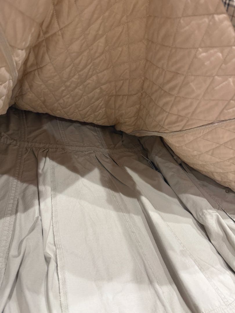 ままの☆ バーバリー ブルーレーベルの2WAYモッズコート　美品