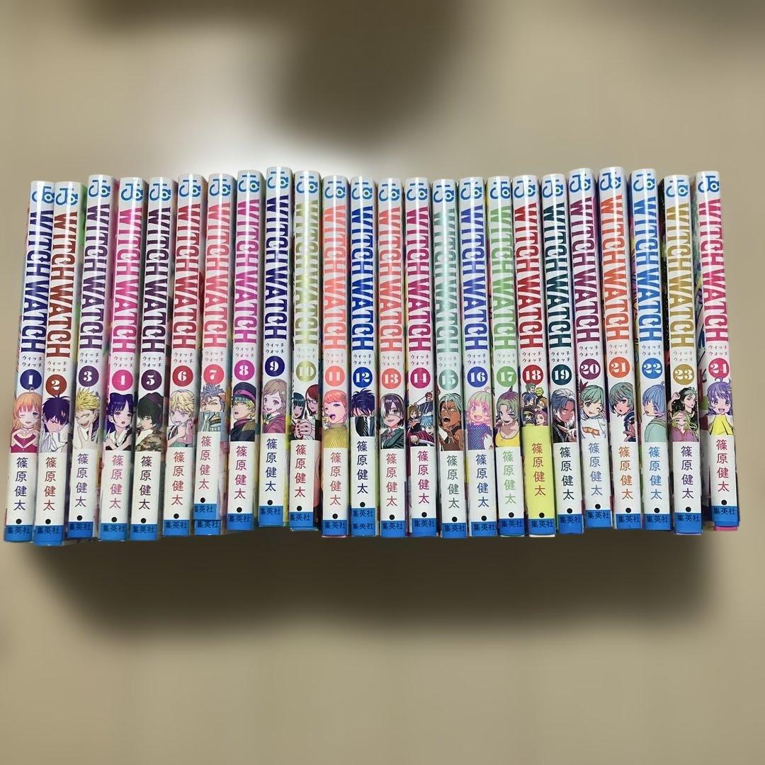 ウィッチウォッチ 全巻帯付き　ポストカード3枚