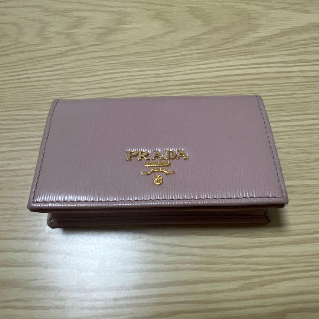 美品 ) PRADA プラダ 名刺入れ カードケース