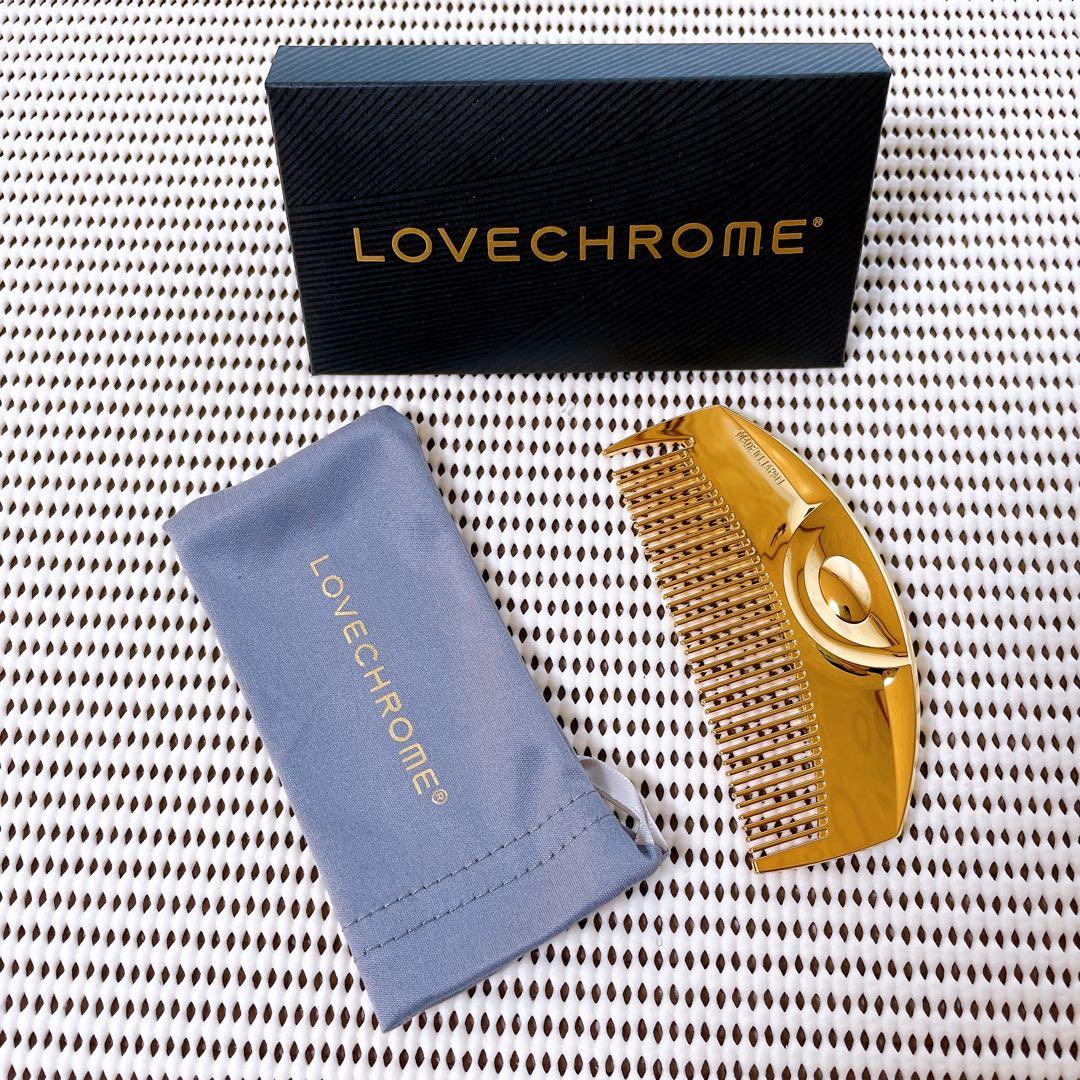 【匿名発送】ラブクロムK24GPツキゴールド（ヘアコーム）