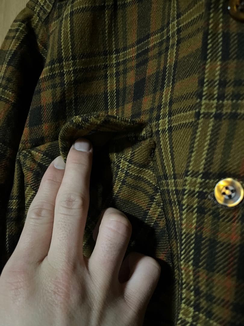 60's ペンドルトン ボードシャツ　ボックスシルエット　ゴールデンサイズ