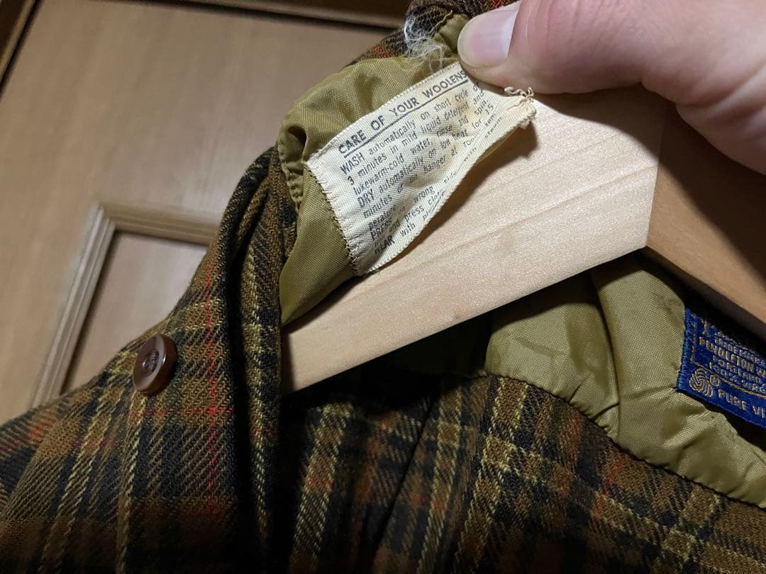 60's ペンドルトン ボードシャツ　ボックスシルエット　ゴールデンサイズ