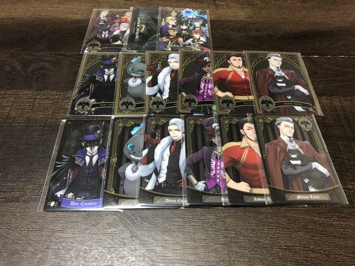 ツイステッドワンダーランド メタルカード ウエハース 1弾2弾3弾 204枚